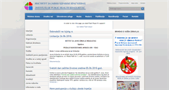 Desktop Screenshot of izjzkg.rs